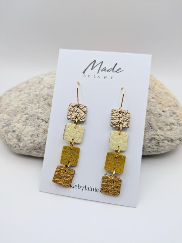 Tile Drop Earrings