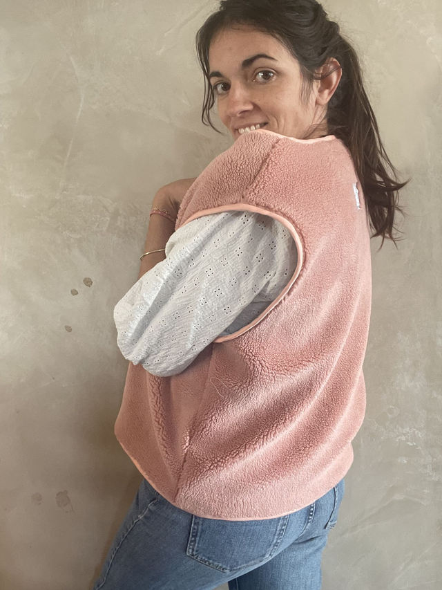 Gilet Sherpa Femme