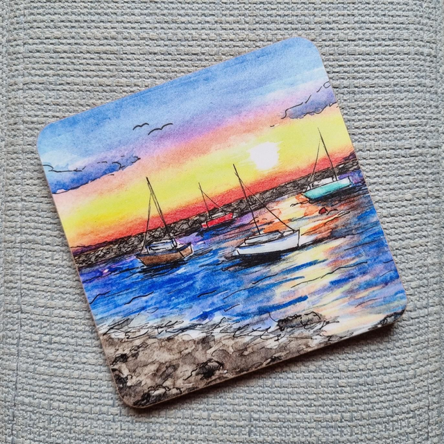 Rhos-on-Sea Breakwater coaster 