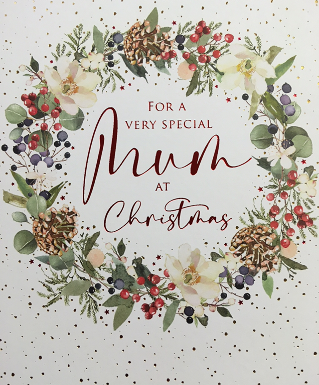 Christmas Mum (Wreath) NQ