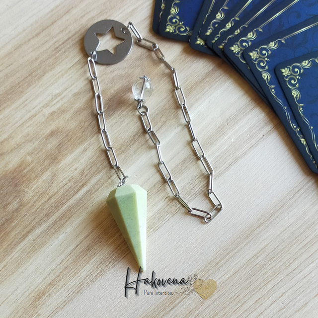 Pendule Classique Apophyllite - 0050PD