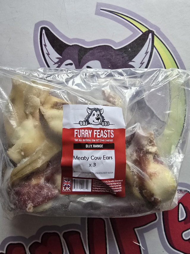 Meaty Cow Ears x3