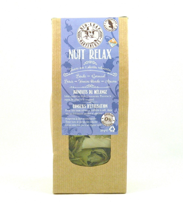 Tisane nuit relax bio sachet de 20g