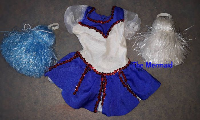 Doll-outfits: 1/3 - cheerleader