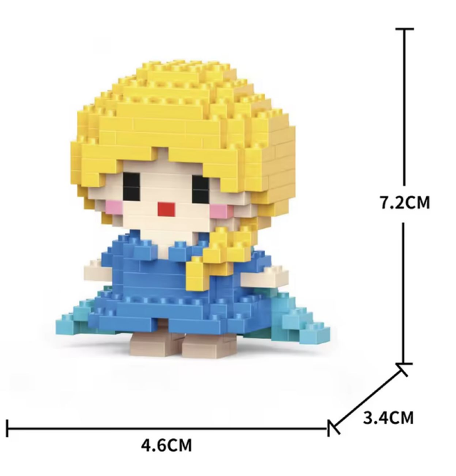 Elsa (Bricks small building blocks)
