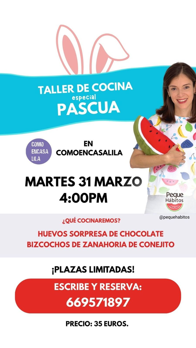 Taller Pascua Niños 5-8 años