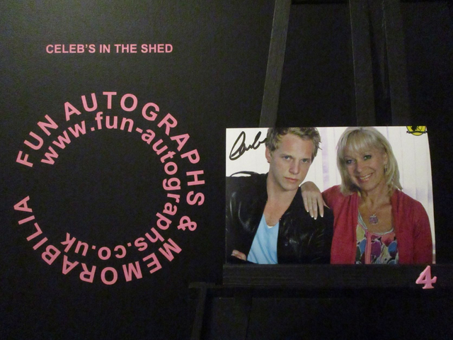 Chris Geere Authentic Autographed 6x4 Matt Photograph (4)