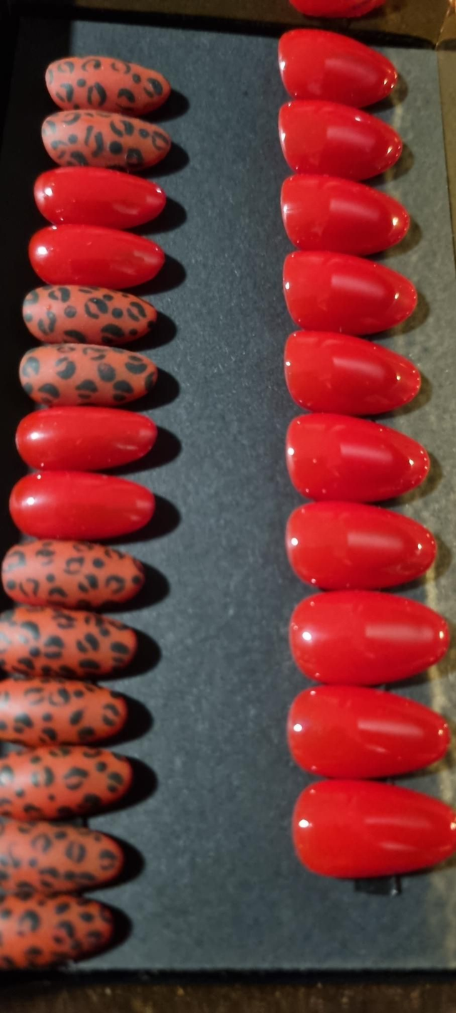 Classic réd léopard little rond S