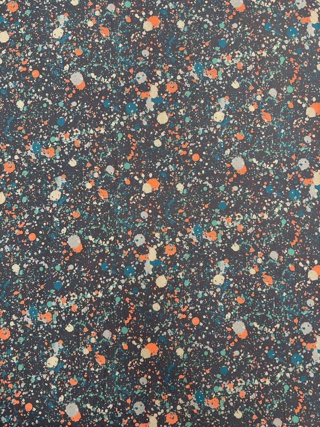 Neon Orange Paint Splat Jersey