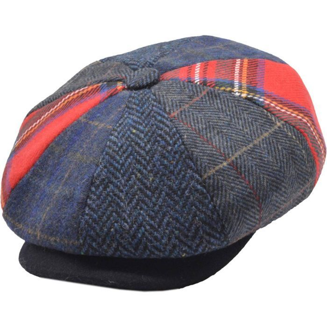 Patchwork Newsboy Cap 3121