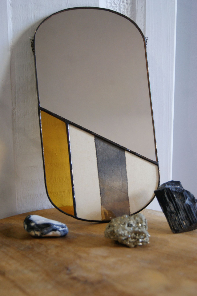 Miroir Origine ● Modèle Jaune ambre