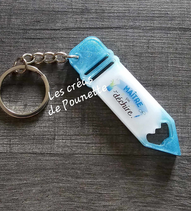 Porte clés crayon Maître