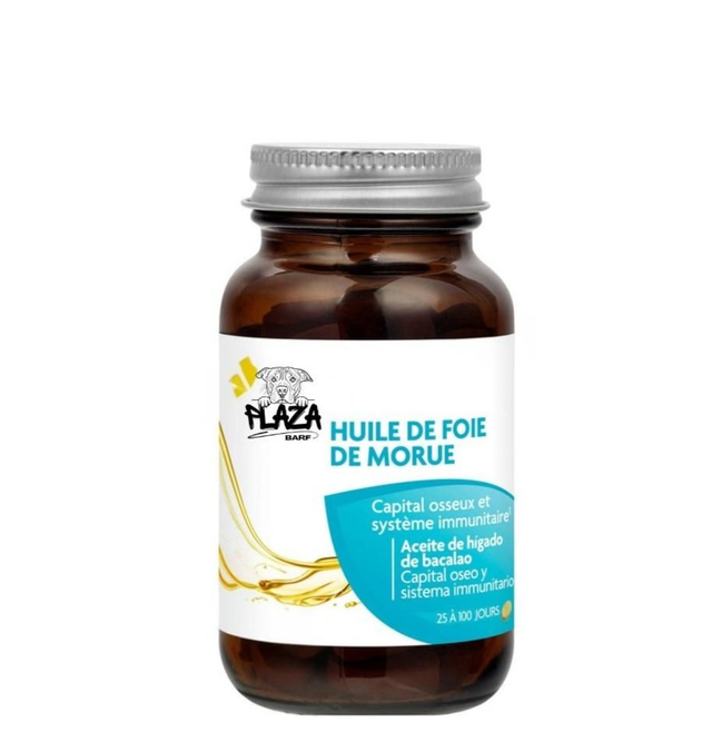 Olio di fegato di merluzzo in perle