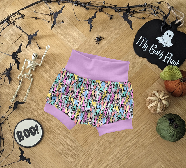 Retro Pastel Childrens Bummie Shorts