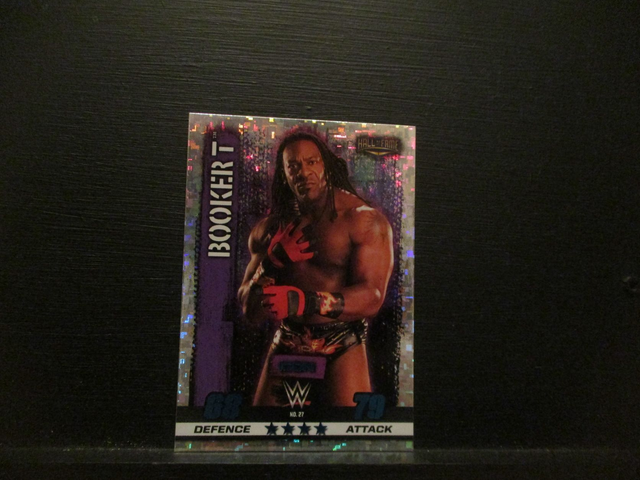 Booker T - Icon Slam Attax 10th Edition Original Trading Card #27