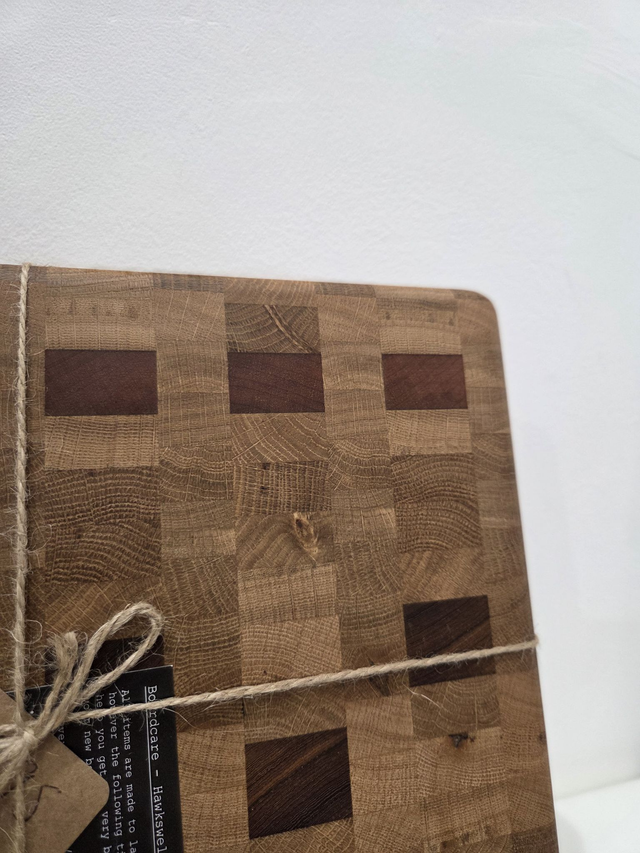 Reclaimed Mixed Hardwoods End Grain Wooden Chopping Board - AH-022