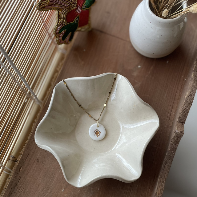 Médaillon Grigri • rond • Soleil ☀️