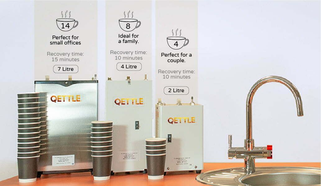 Upgrade Qettle Tank from the 4 Litre Tank to a 7 Litre Tank