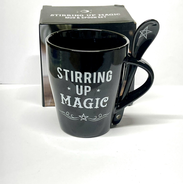 Stirring Up Magic Mug &amp; Spoon Set