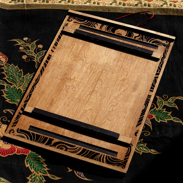 Cadres artisanaux en bois aimantés - A4 à A5