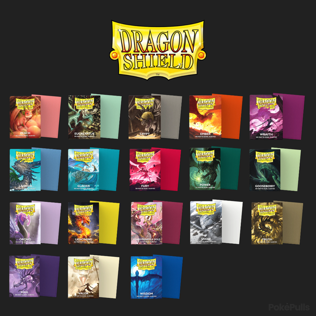 Dragon Shield: Matte Dual Sleeves - Standard Size (100)