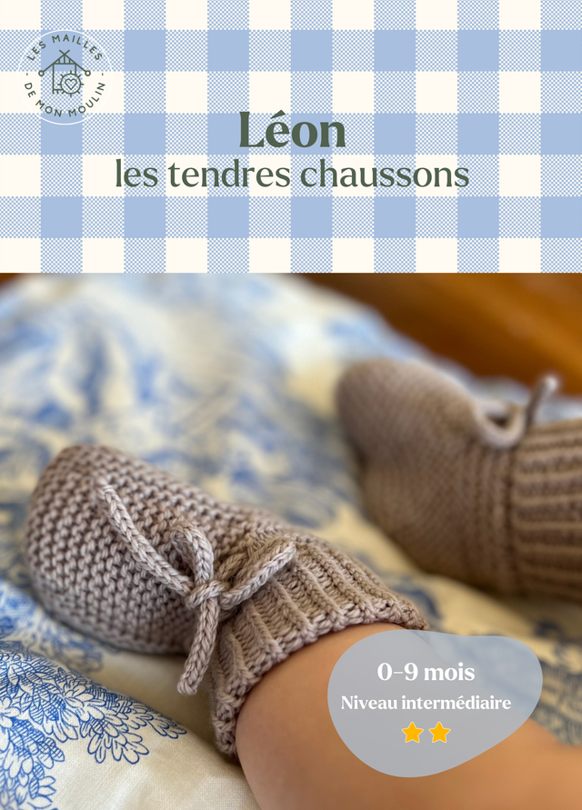 Modèle Léon, les tendres chaussons