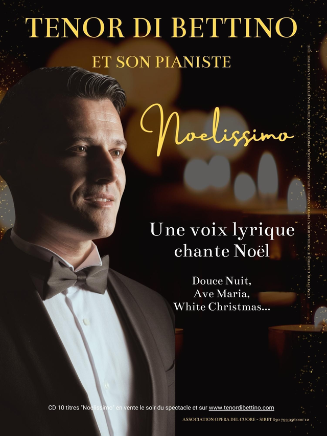 AFFICHE "NOELISSIMO" (TOURNEE 2023) 40 CM x 30 CM