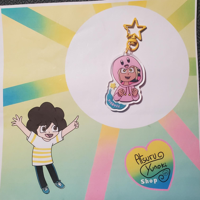 Kirbvee / Acrylic Charm / The Owl House / Design by Atsuru Yunoki (Me) 