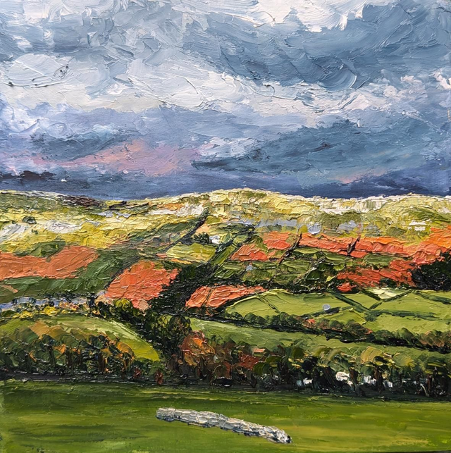 Fremington Edge Oil painting 