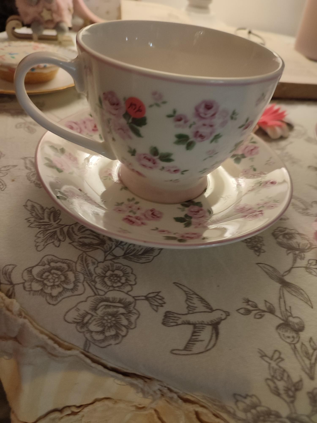 Tasse +soucoupe Isabelle Rose