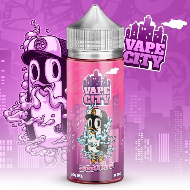 BUBBLE GUM VAPE CITY 50ML/100ML