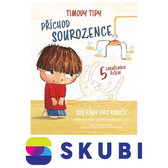 Kniha Timovy tipy: Příchod sourozence - Chiara Piroddiová (leporelo)