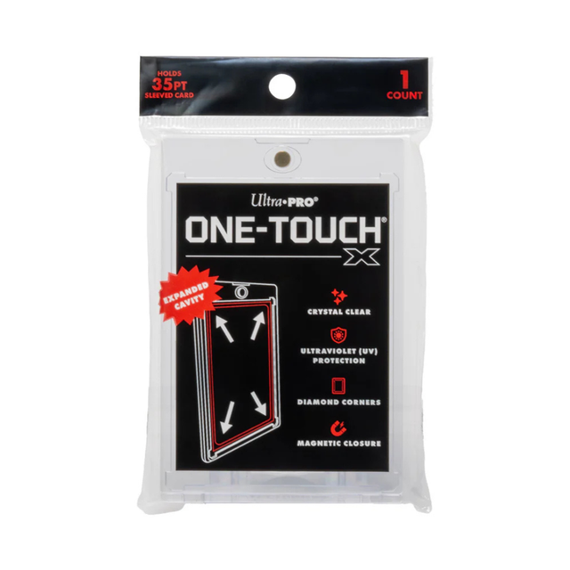 Ultra PRO: 35PT UV One-Touch X Magnetic Card Holder (Sleeved Cards)