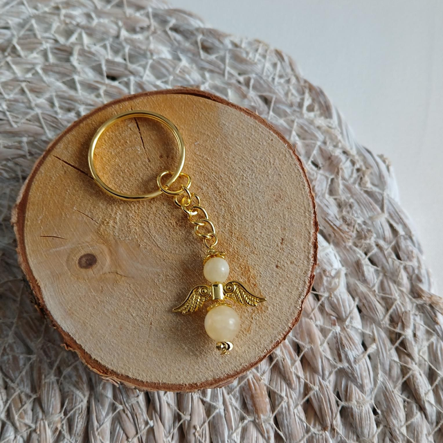 Sleutelhanger beschermengel Calciet (6.007)