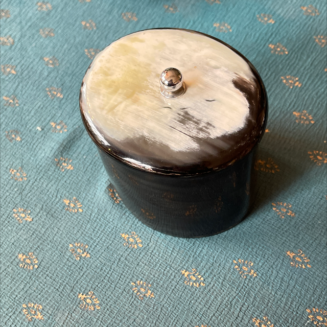  Horn Dose mit Deckel 