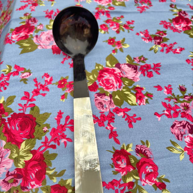 Saucen Löffel  Horn 