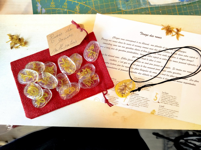 Runes de sorcière millepertuis 