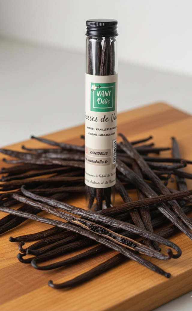 Vanille en tube (5 gousses)
