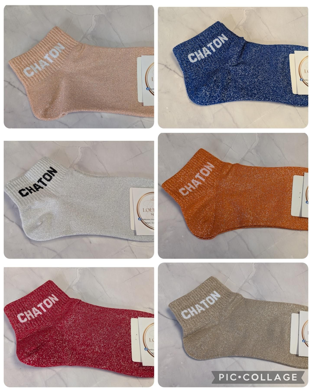 Socquettes chaton TU 36/41 