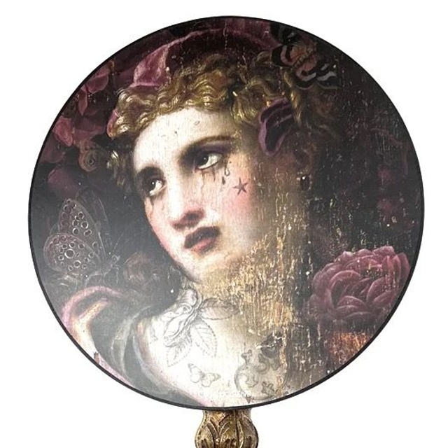 Abat jour ecran rond Magdalena