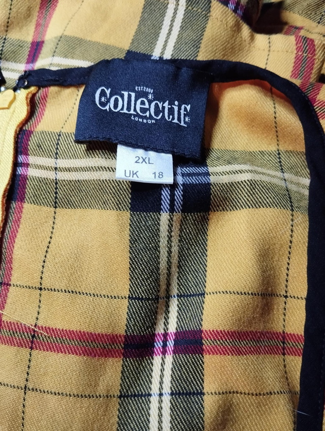 Robe Collectif Mimi Clueless Check Doll T46