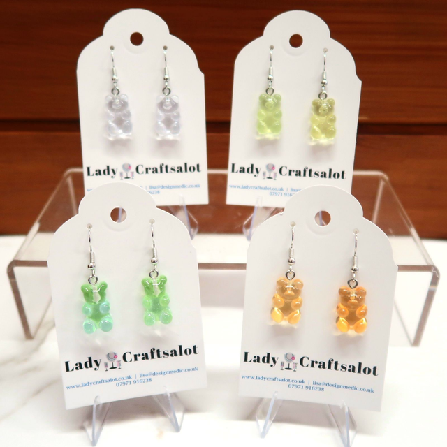 Gummy Bear Earrings
