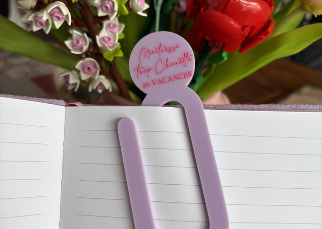 Gros trombone marque page maîtresse 