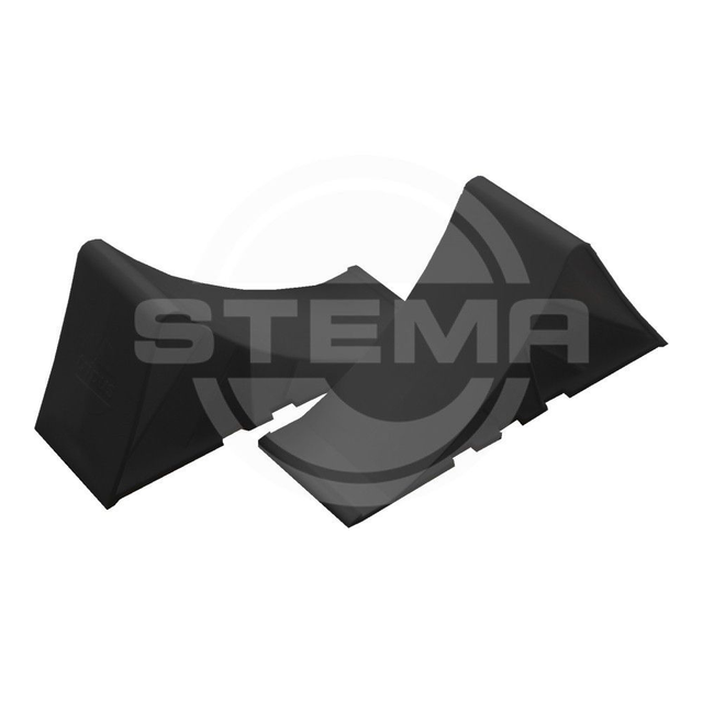 Bremskeil / Unterlegkeile mit Halterung