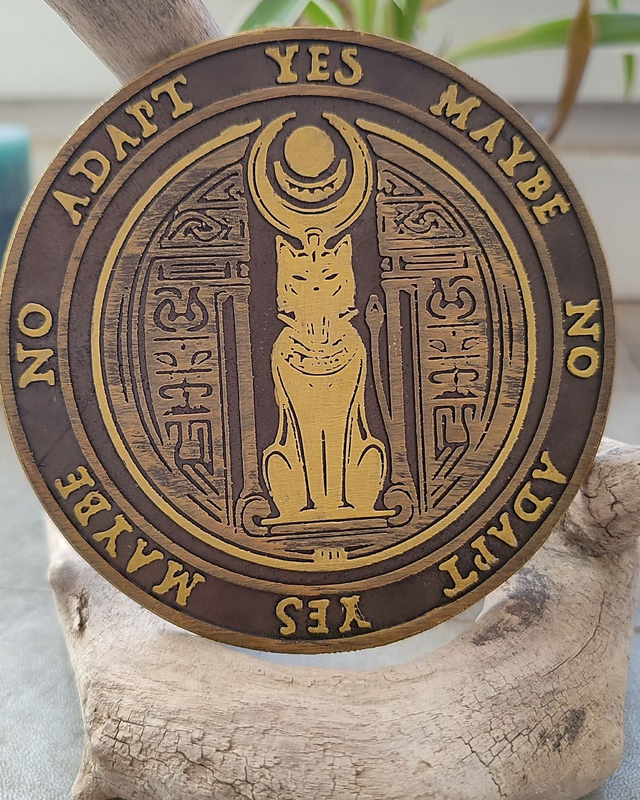 Planche de radiesthésie Bastet – 10 cm