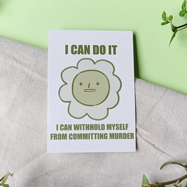 murder - A7 mini print