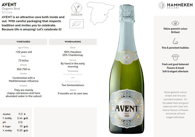 Avent Brut Organic