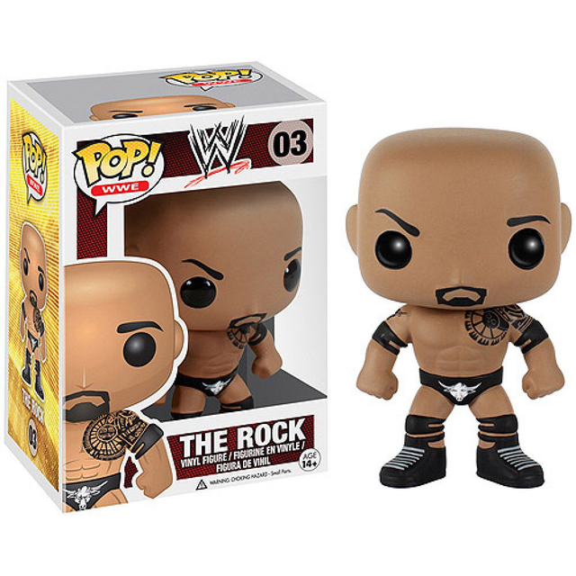 Funko WWE The Rock Pop Vinyl  830395034126