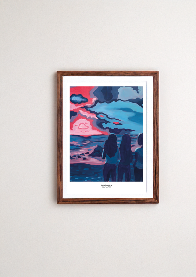 Reproduction imprimée Après la pluie n°4