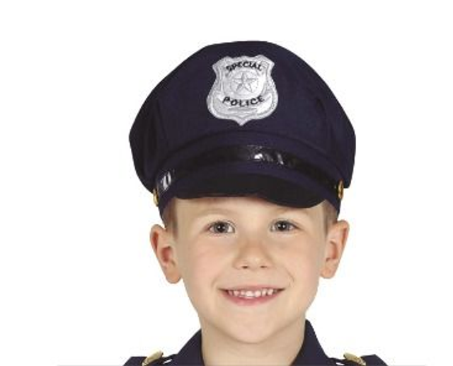 CARNEVALE , CAPPELLO POLIZIOTTO BAMBINO